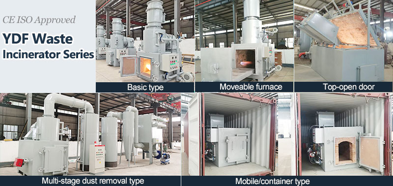 CE approved medical waste incinerator, CE hospital incinerator