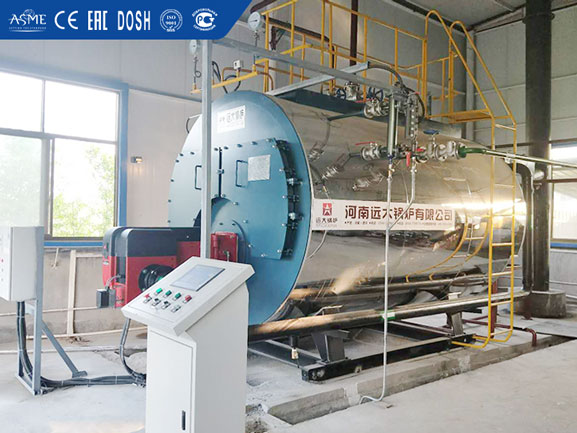 gas diesel burner fire tube boiler