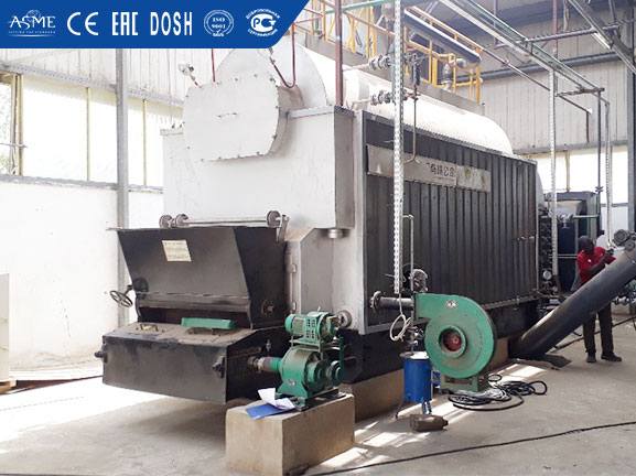 small biomass wood fired boiler