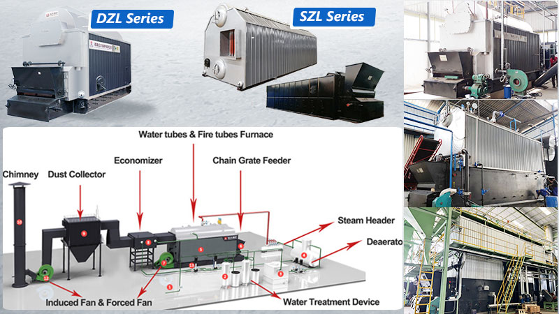 steam boiler list_coal biomass boiler series