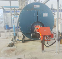 Dual Fuel Boiler 6 Ton for Egypt Paper Mill Pant