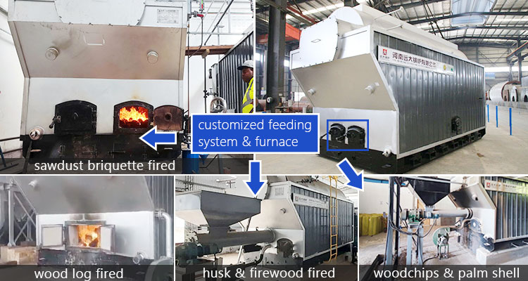 fixed grate biomass wood boiler